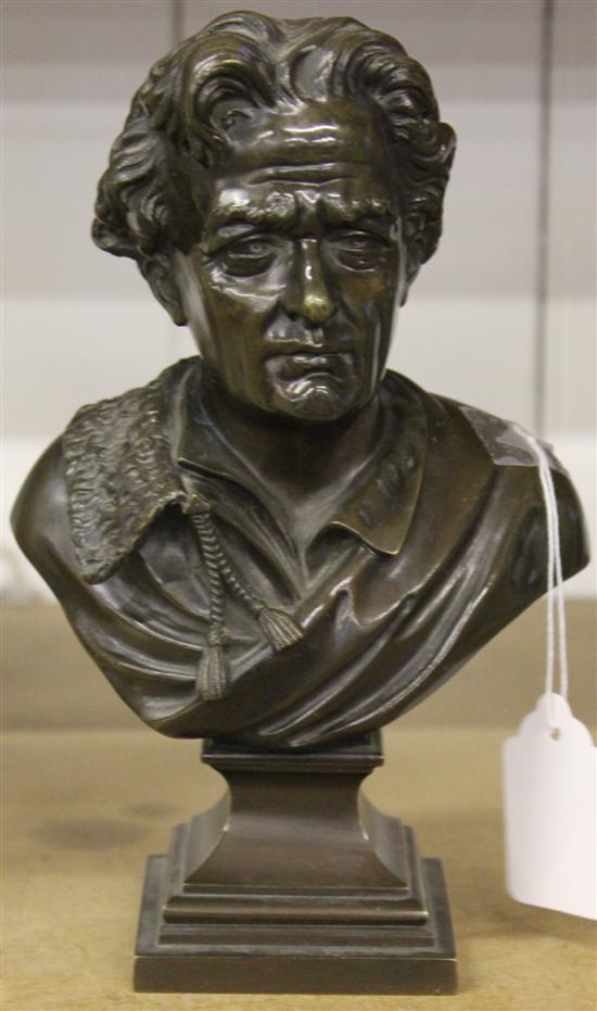 Bronze bust